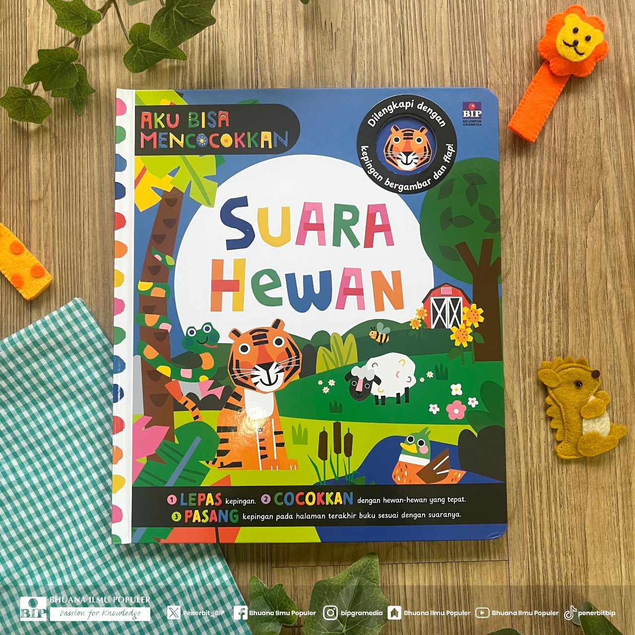 Buku Aku Bisa Mencocokkan: Suara Hewan