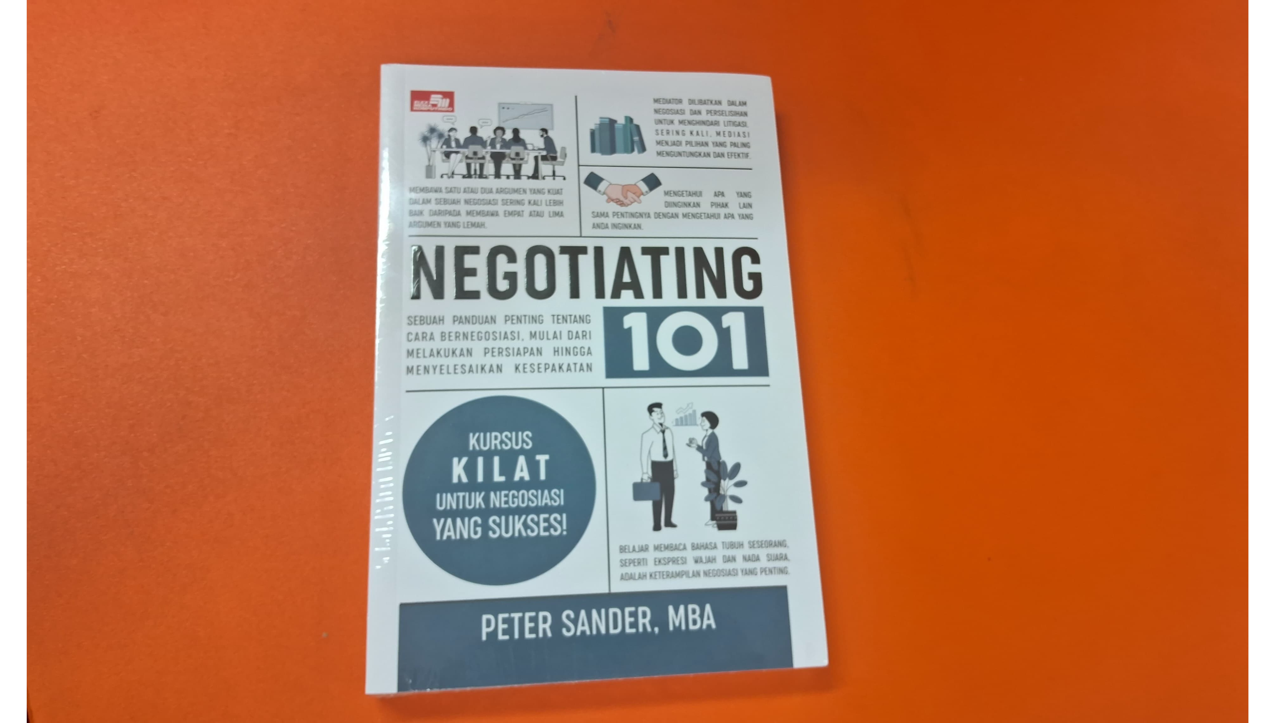 Buku Negotiating 101