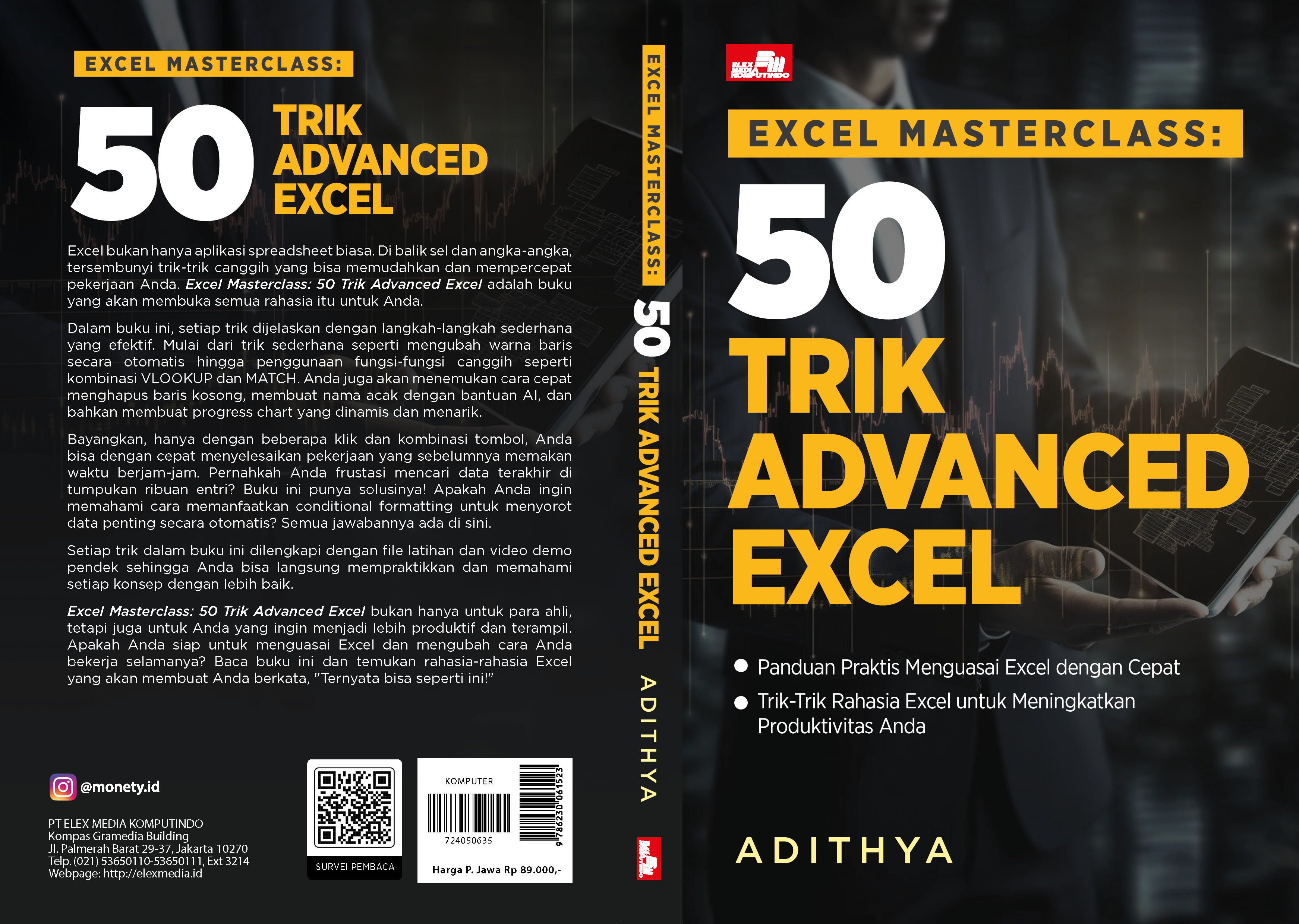 Buku Excel Masterclass: 50 Trik Advanced Excel 