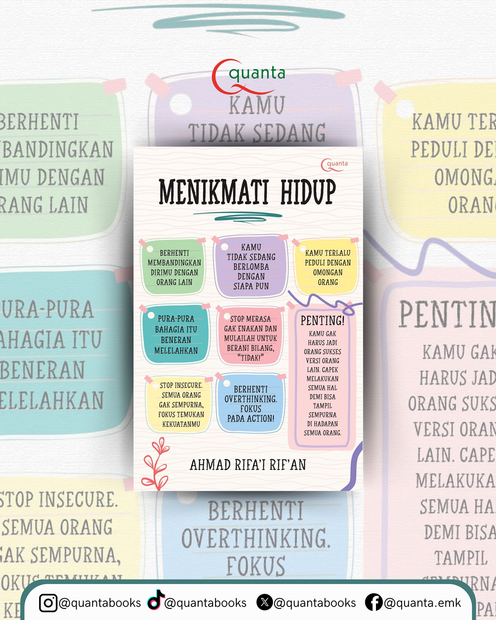 Buku Menikmati Hidup