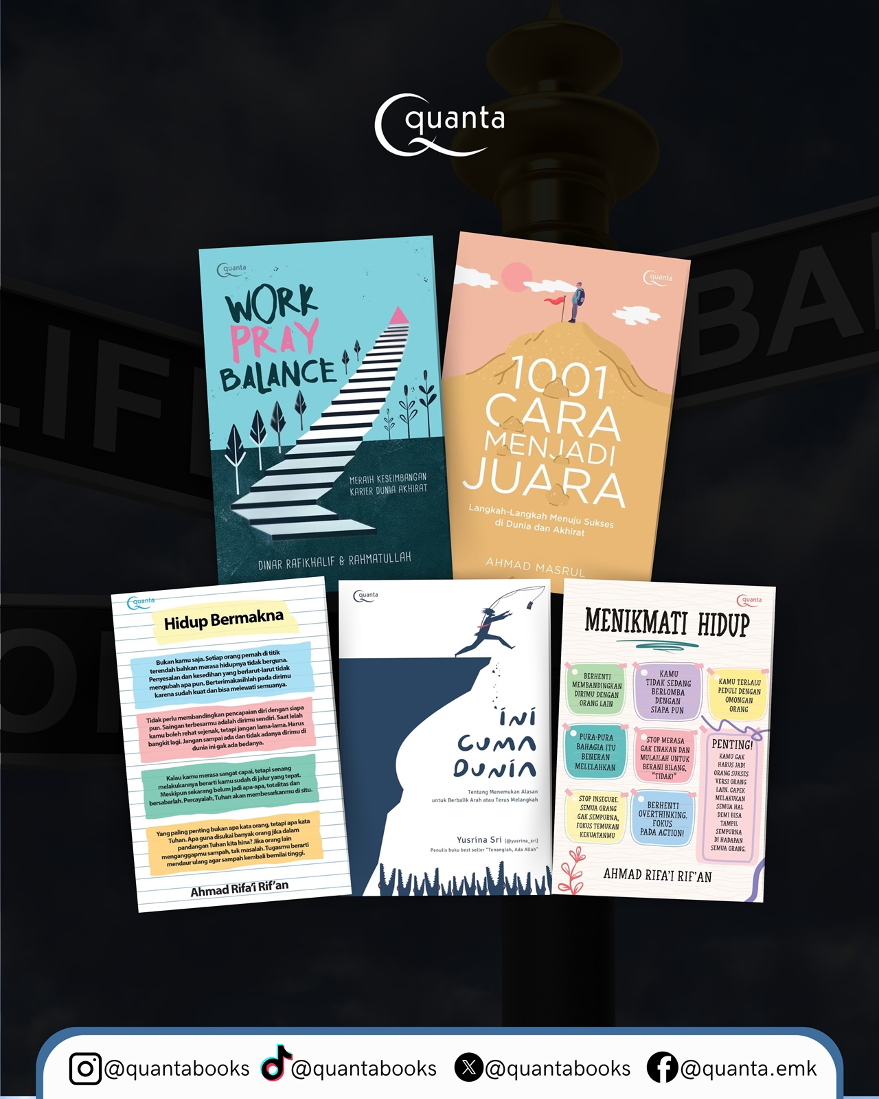 Rekomendasi Buku Membangun Hidup Dunia dan Akhirat