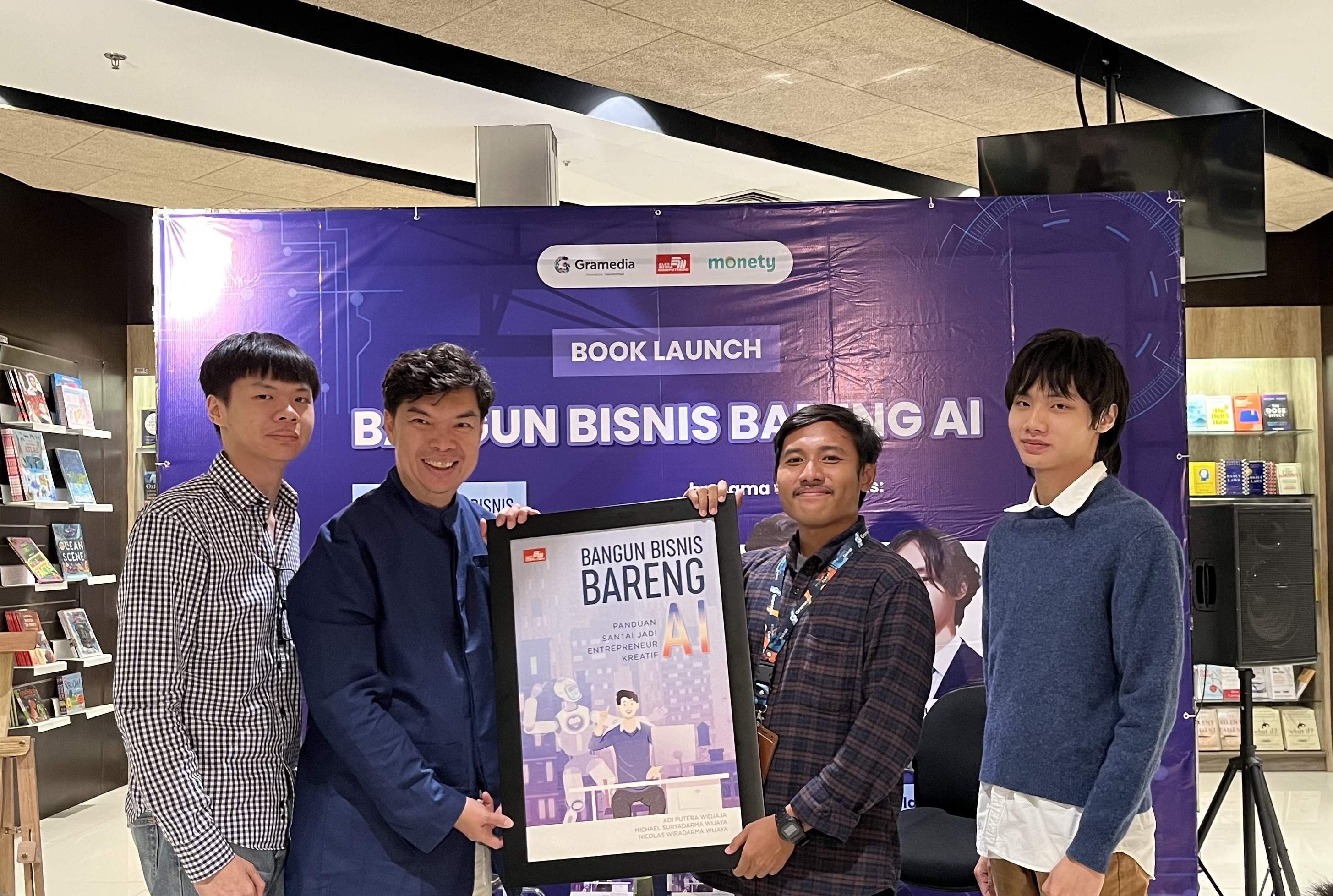Peluncuran Buku Bangun Bisnis Bareng AI