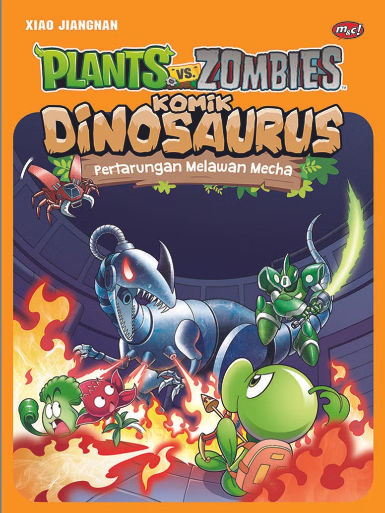 Plants Vs Zombies - Komik Dinosaurus : Pertarungan Melawan Mecha