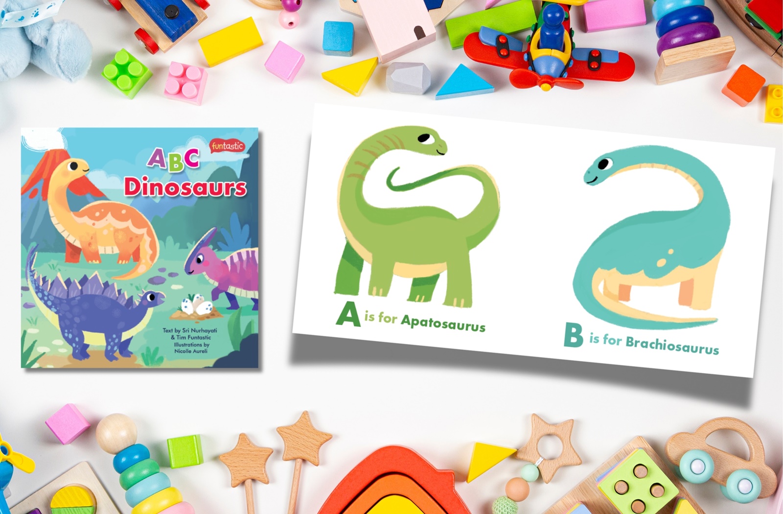 Buku ABC Dinosaurs