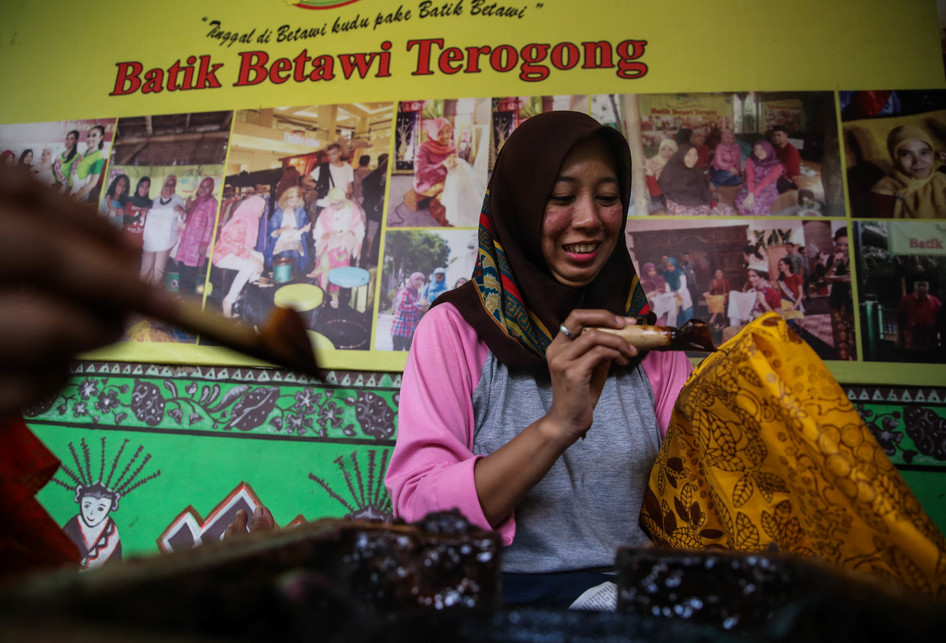 Gambar Batik  Betawi  Lamsel com