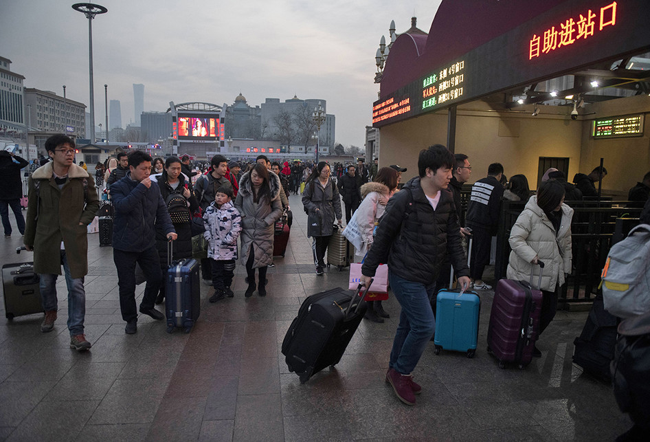 Mudik Menjelang Tahun Baru Imlek di China