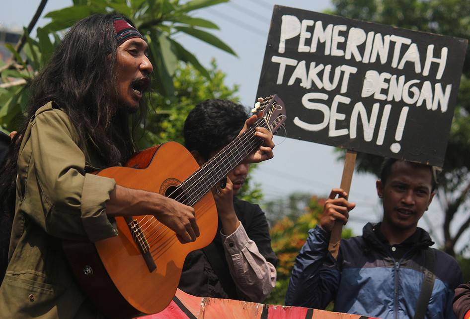 Aksi Tolak RUU Permusikan Terus Bergulir