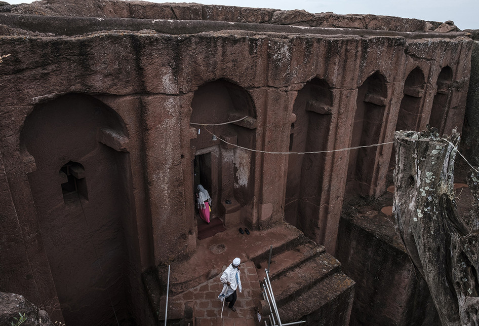 Gereja-gereja Batu Lalibela di Ethiopia