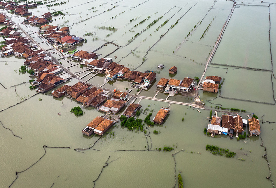 Dampak Abrasi terhadap Permukiman di Demak