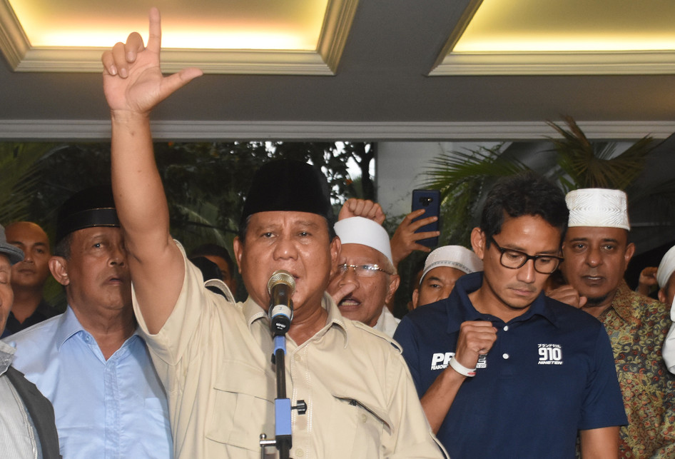 DEKLARASI KEMENANGAN PRABOWO-SANDI