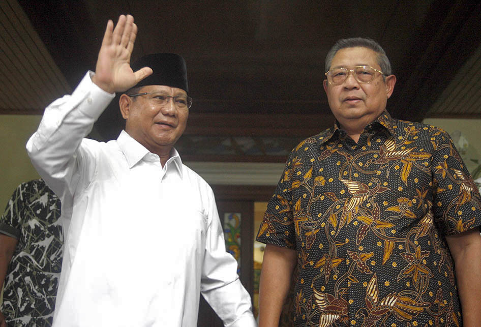 PRABOWO MELAYAT KE KEDIAMAN SBY