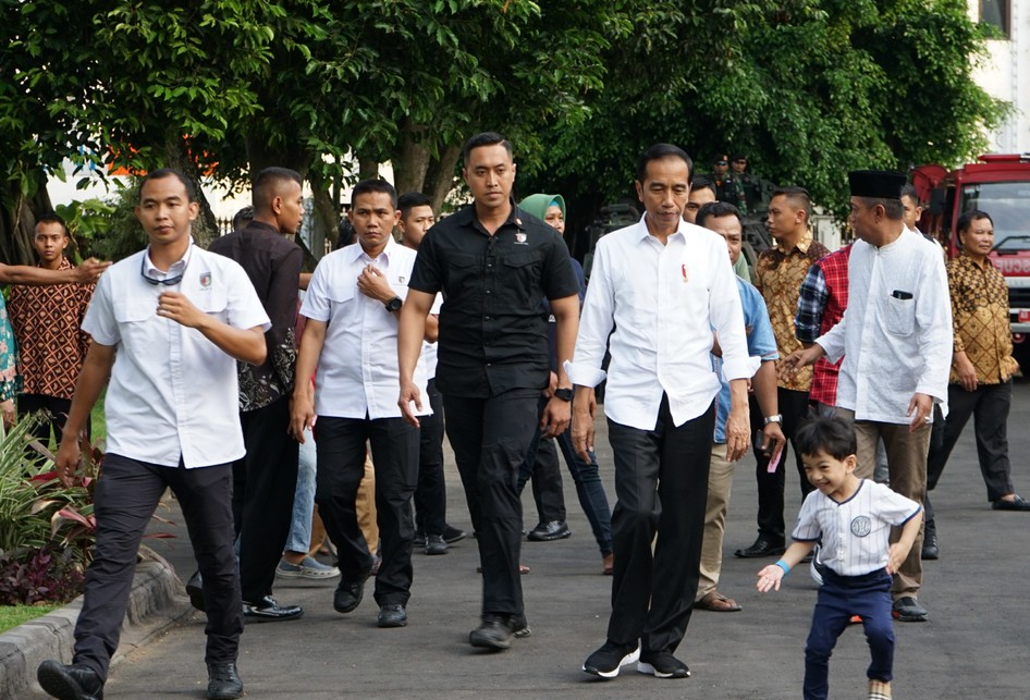 Jan Ethes saat diajak sapa warga Yogyakarta