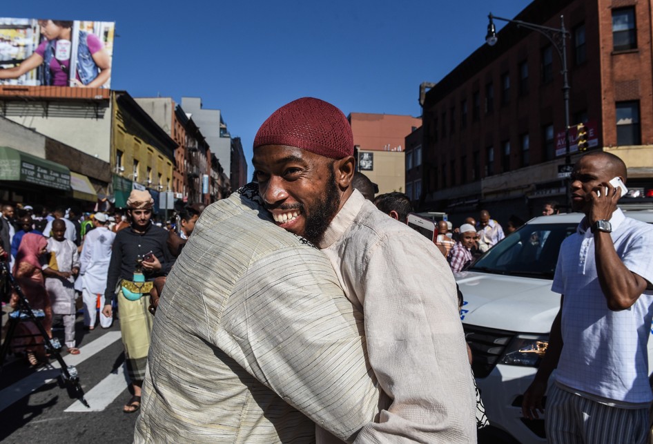 US-END-OF-RAMADAN-IS-CELEBRATED-IN-BROOKLYN-WITH-THE-EID-AL-FITR