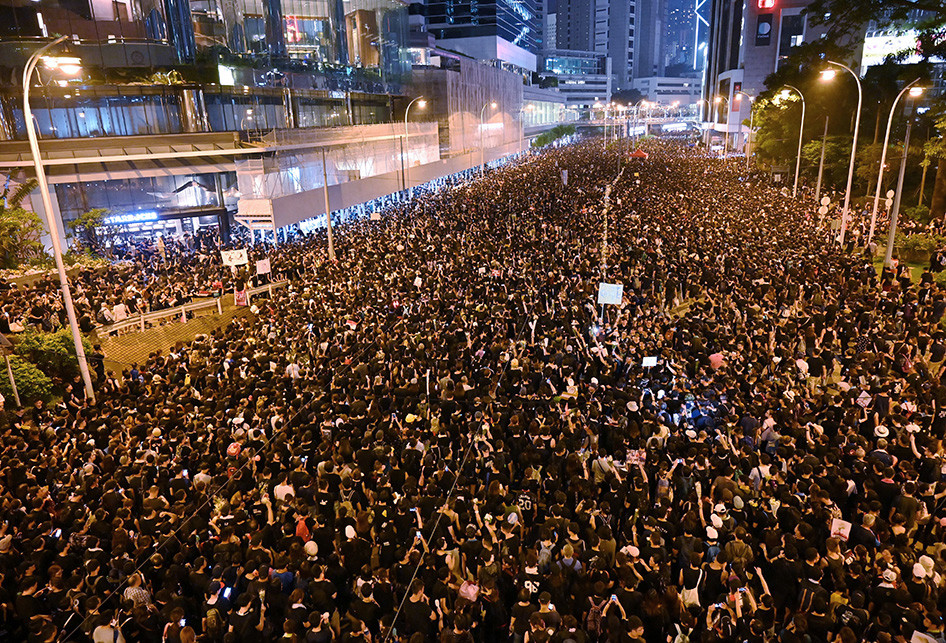 Jutaan Orang Protes Tentang UU Ekstradisi di Hong Kong