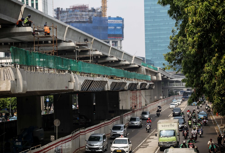 Proyek LRT Jabodebek, Jalan Setiabudi Tengah Ditutup Hingga Febr