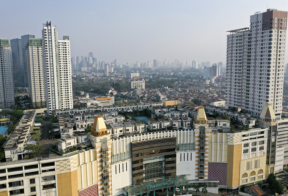 Melihat Penampakan Perumahan Viral Di Atas Thamrin City Dari Udara 1609