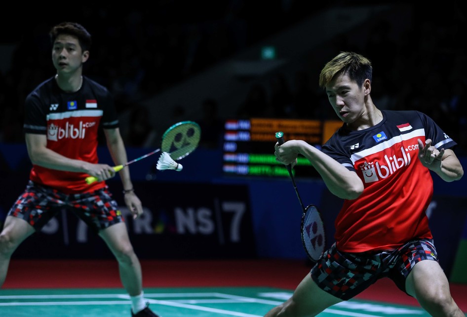 Marcus Gideon dan Kevin Sanjaya