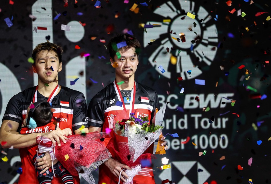 Kevin Sanjaya Sukamuljo dan Marcus Fernaldi Gideon