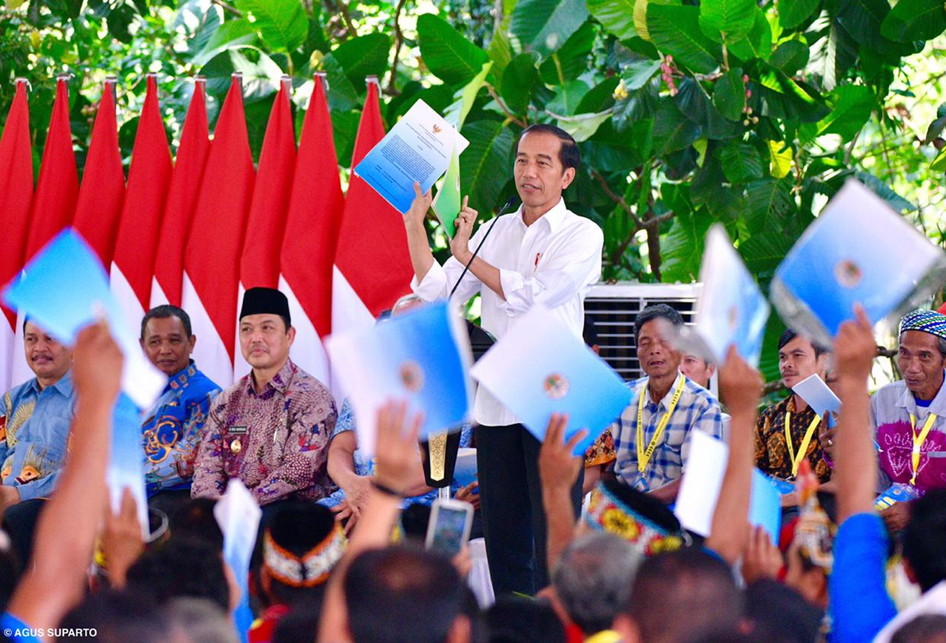 Presiden Joko Widodo di Pontianak
