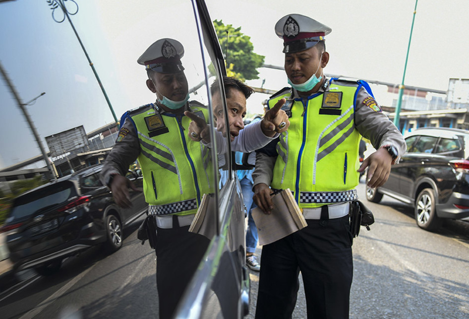 PELANGGAR PERLUASAN GANJIL-GENAP MULAI DITINDAK