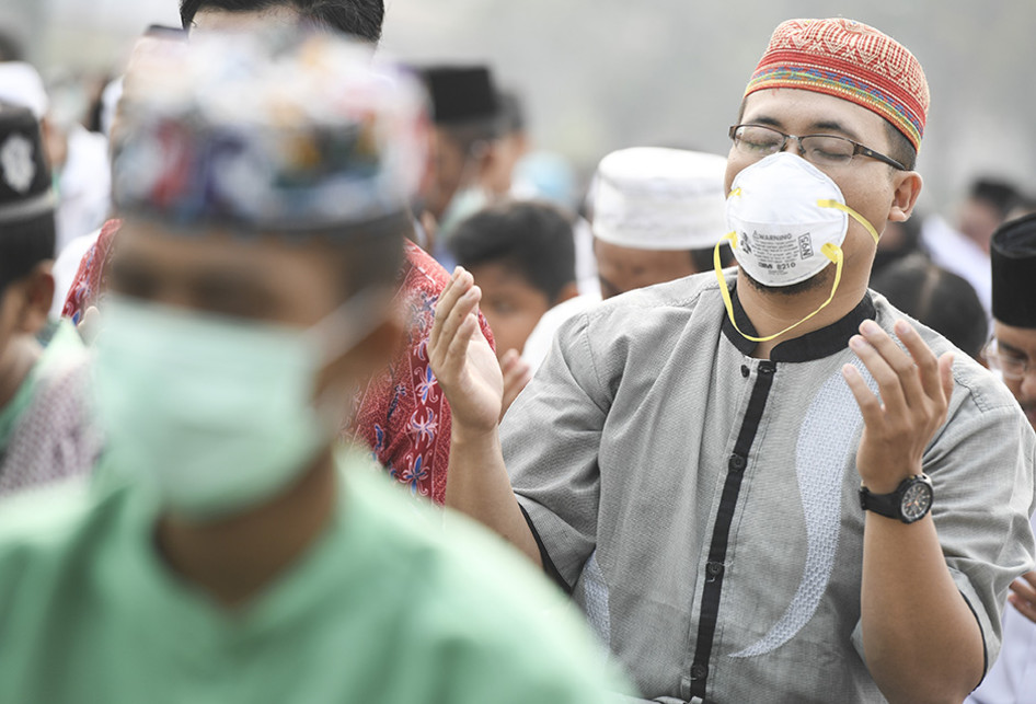 MASYARAKAT PALANGKARAYA GELAR SHALAT ISTISQA