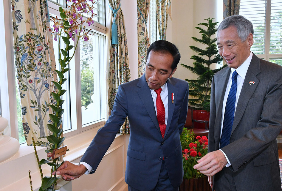 Kunjungan Presiden Jokowi di Singapura