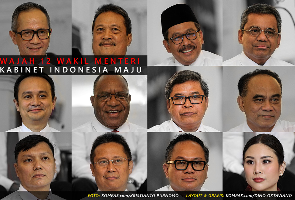 [KOLASE] 12 Wakil Menteri Kabinet Indonesia Maju