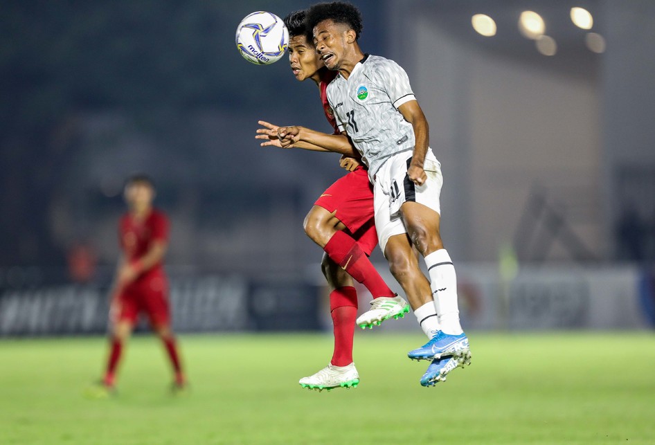 Timnas U-19 Indonesia meraih kemenangan pertama