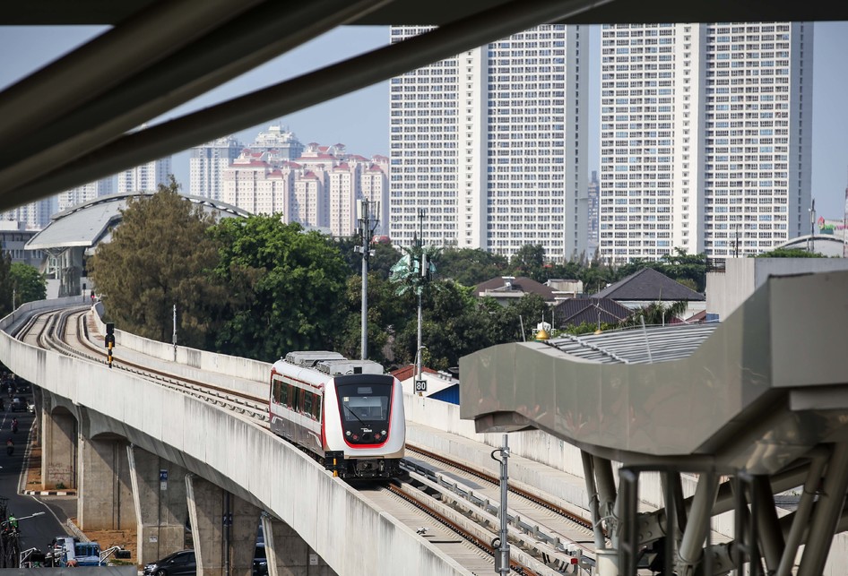 Stasiun LRT Velodrome Jakarta Timur