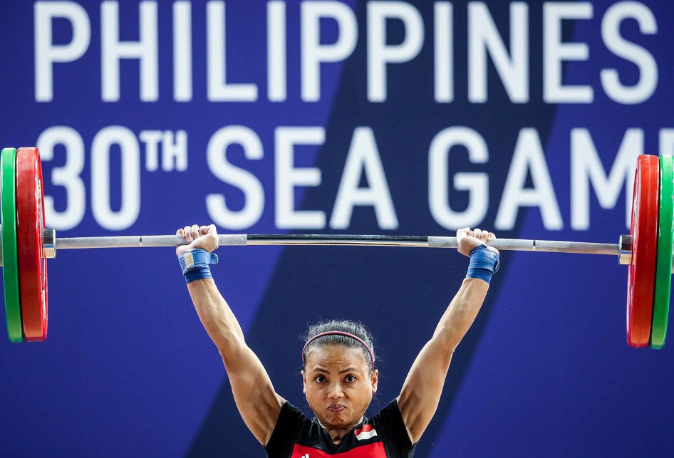 Lifter Putri Lisa Setiawati SEA Games 2019