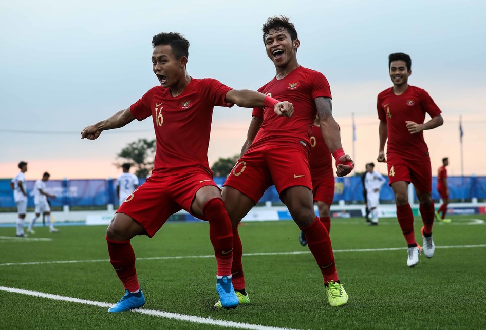 Timnas U-23 Indonesia Vs Laos