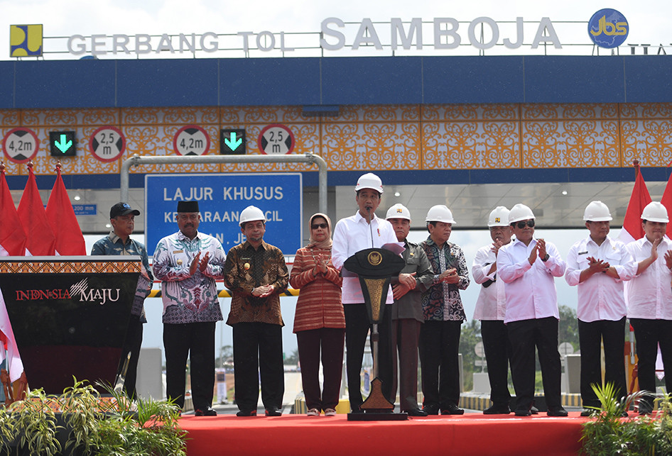 PRESIDEN RESMIKAN TOL BALIKPAPAN-SAMARINDA