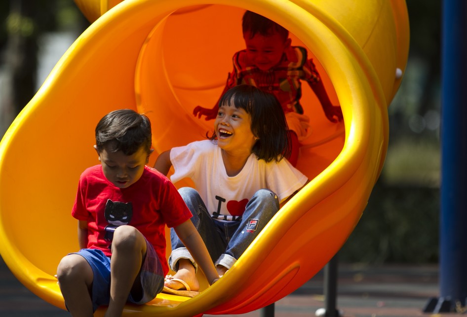 Wajah Baru Taman Puring Tarik Minat Warga