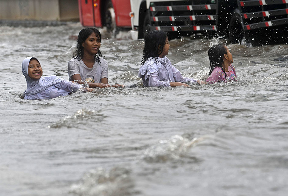 BANJIR DI PADEMANGAN