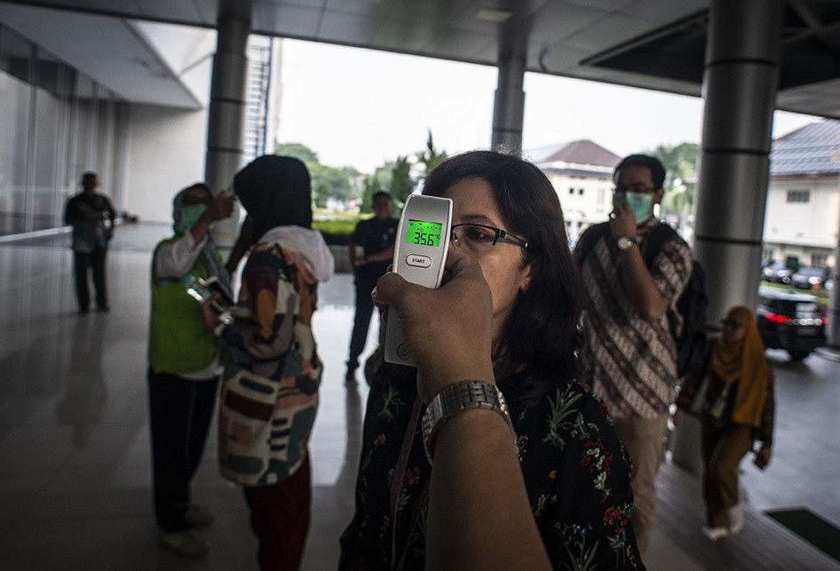 PEMERIKSAAN SUHU TUBUH LINGKUNGAN PERUSAHAAN