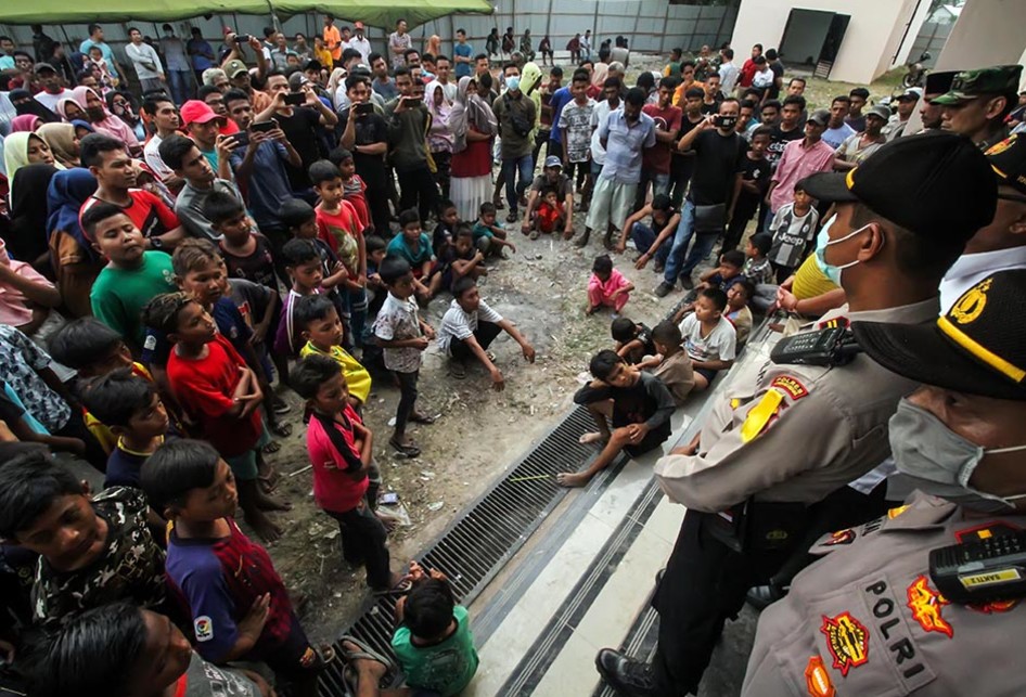 DEMO TOLAK RUSUNAWA DIJADIKAN ISOLASI COVID-19