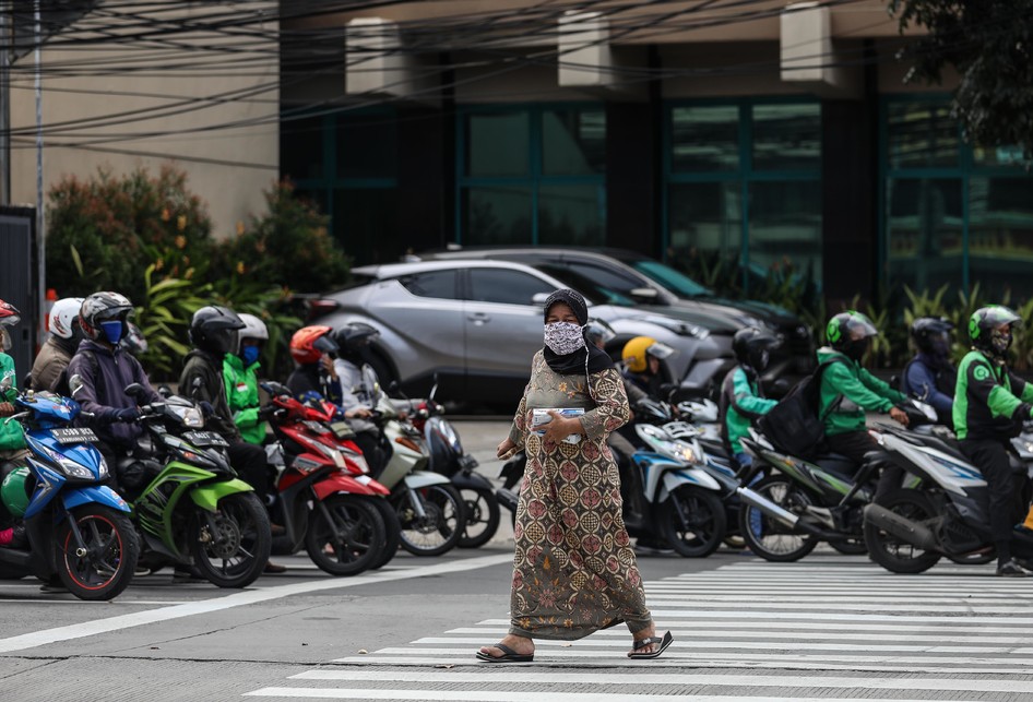 Jakarta Wajibkan Penggunaan Masker