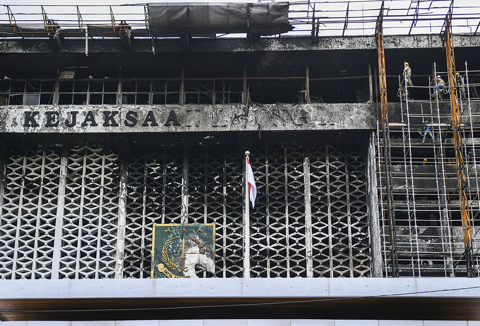 RENOVASI GEDUNG UTAMA KEJAKSAAN AGUNG PASCAKEBAKARAN