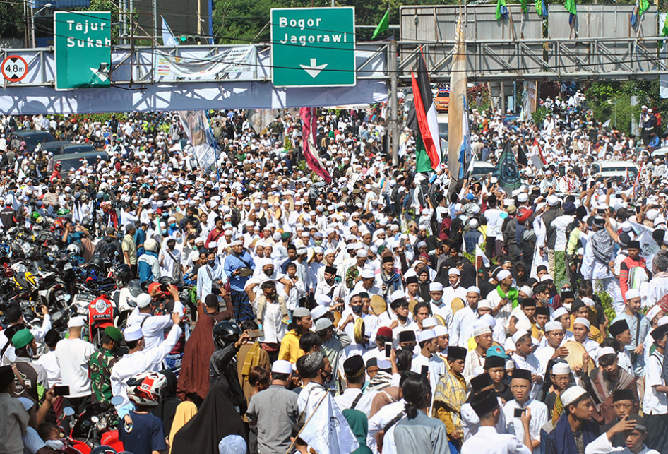 Rizieq Shihab Mendatangi Kawasan Puncak Bogor