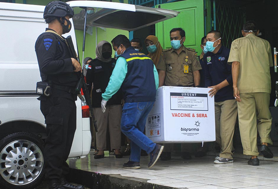  23.600 Dosis Vaksin Covid-19 Mulai Dikirimkan ke Palembang