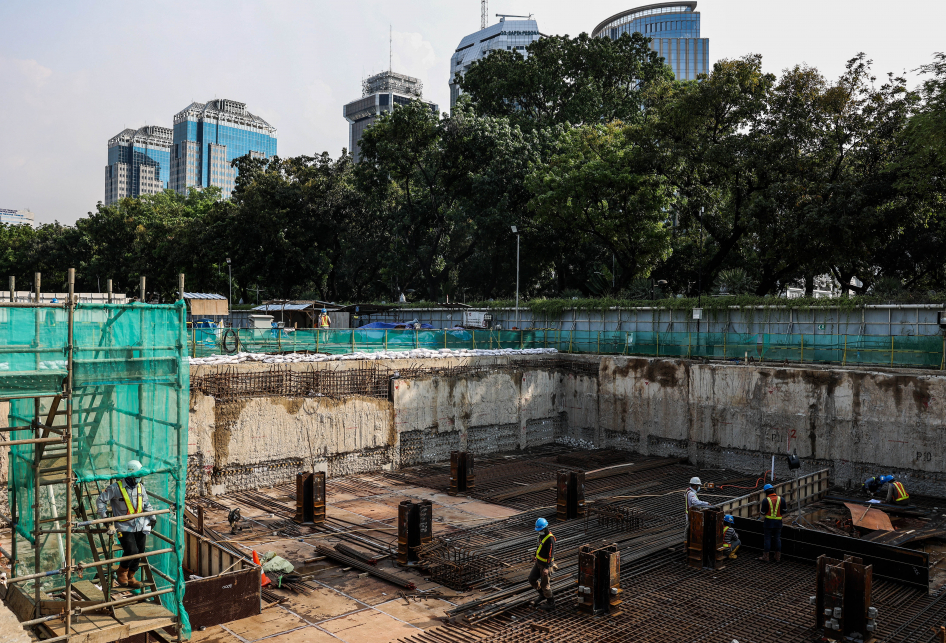 Pembangunan MRT Jakarta Fase 2A Capai 16,5 Persen