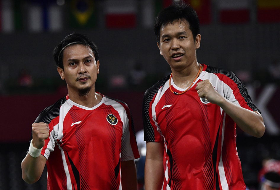 Ahsan dan Hendra Tembus Semifinal Olimpiade Tokyo