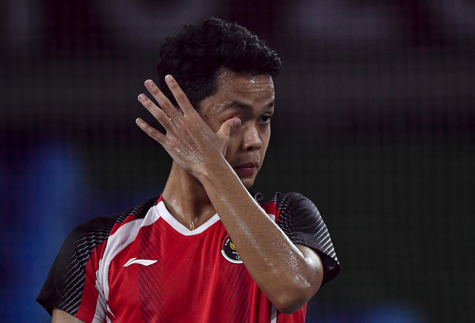 Langkah Anthony Ginting ke Final Olimpiade Tokyo Kandas