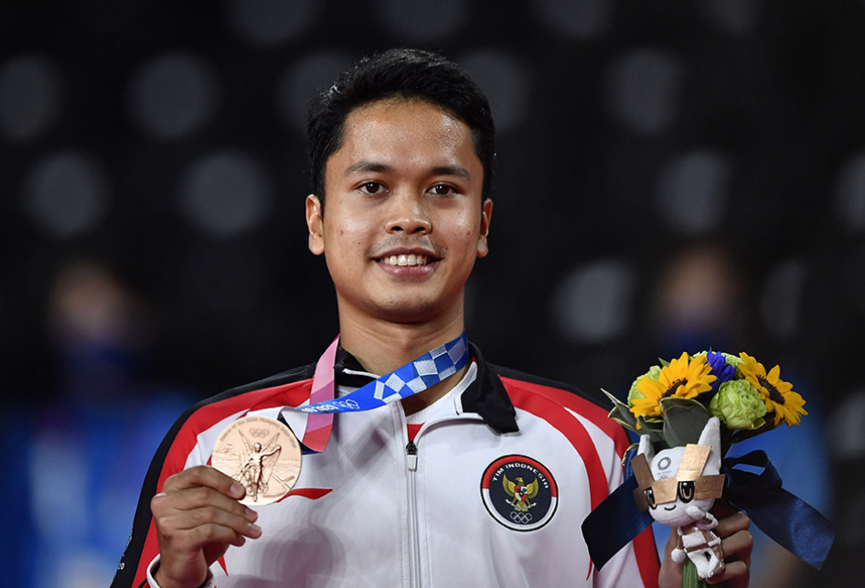 Anthony Ginting Raih Perunggu Olimpiade Tokyo