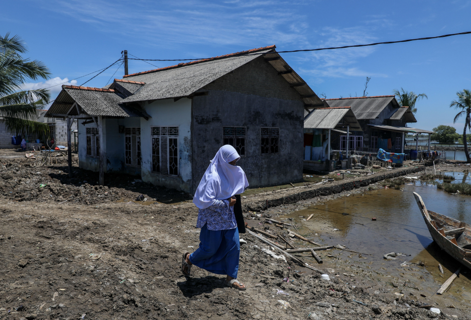 Musim Kemarau di Muara Gembong