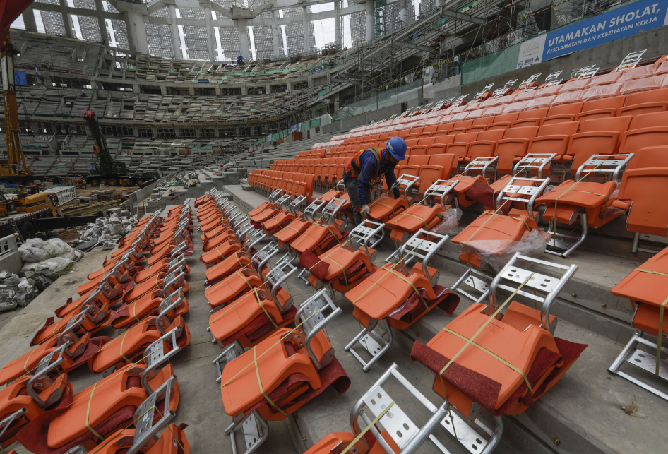 Pembangunan Jakarta International Stadium Capai 83 Persen