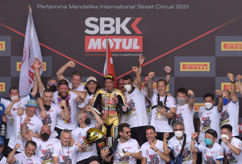 Momen Toprak Razgatlioglu Sabet Juara Dunia WSBK di Sirkuit Mandalika