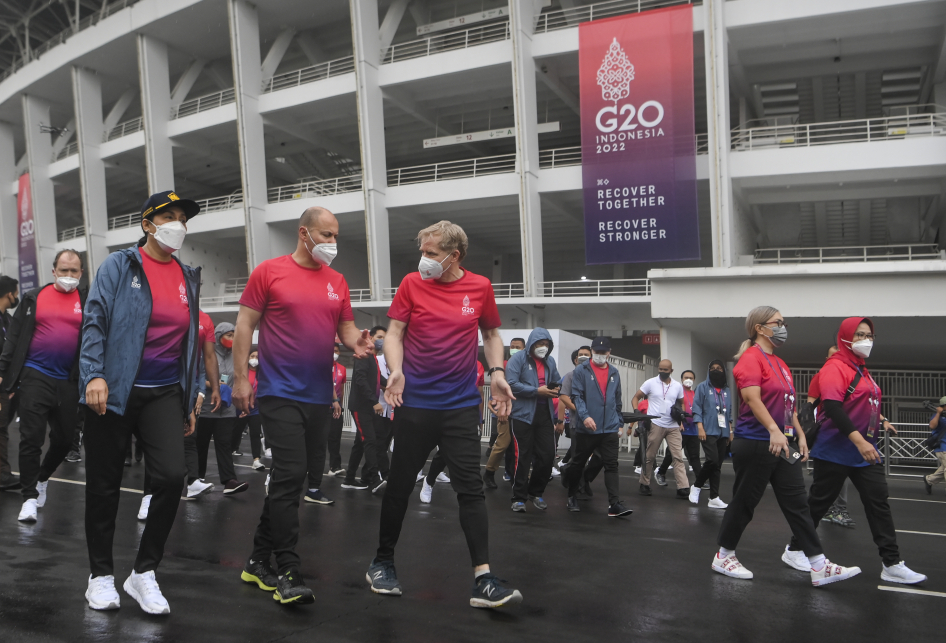 Social Program Pertemuan Tingkat Menteri Keuangan dan Gubernur Bank Sentral G20