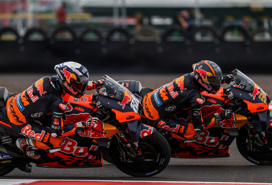 Rider MotoGP Beraksi di Sesi Latihan Bebas Sirkuit Mandalika
