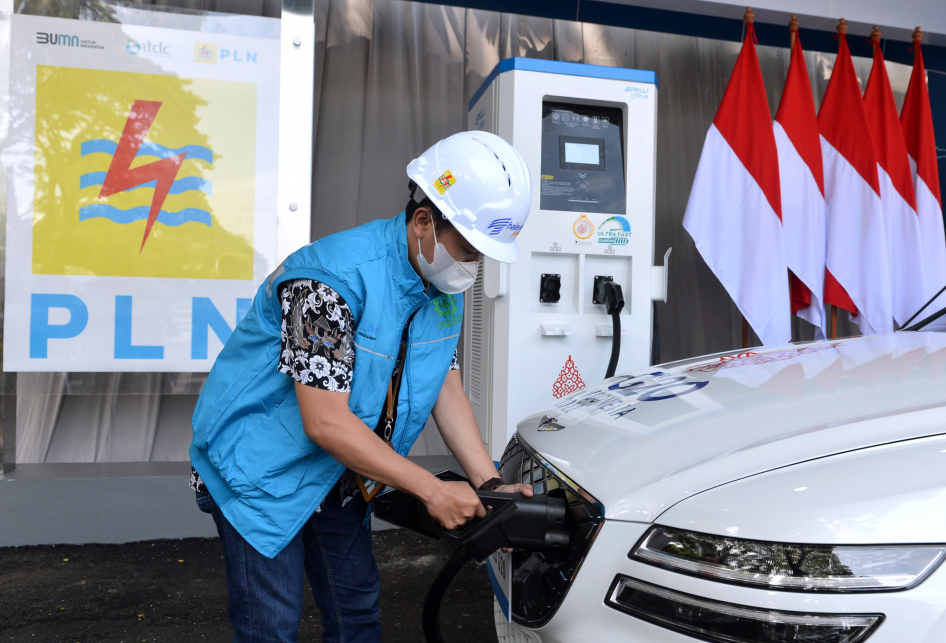 SPKLU Fast Charging di Bali